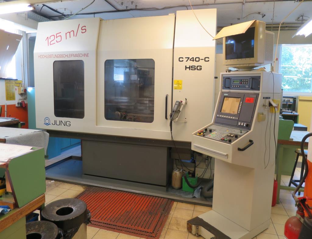 Used Jung C740-C CNC grinding machine machine for Sale (Trading Standard) | NetBid Industrial Auctions