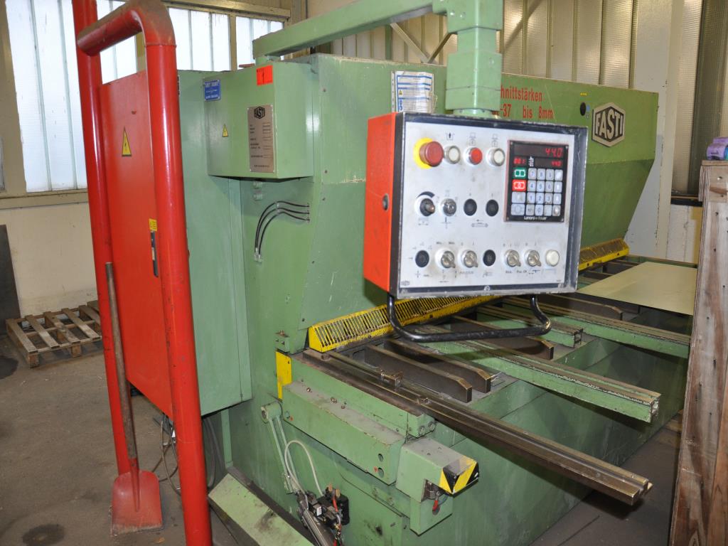 Used Fasti  509 - 25/8 Guillotine shears (3000 / 1226) for Sale (Auction Premium) | NetBid Industrial Auctions