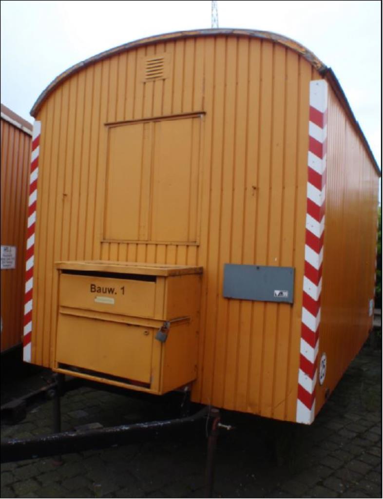 Platal; Weiro; Rohrssen 4 x construction trailer (construction trailer 4, 13, 1 + 3)