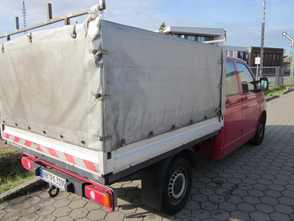 VW Transporter Ciężarówka transportowa Doka/ plandeka/ łuki