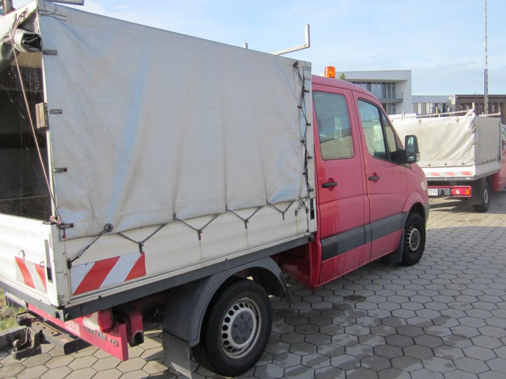 VW Crafter Truck tarpaulin/ bows/ DoKa