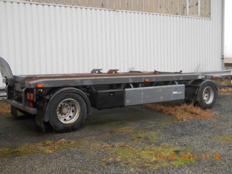 Meusel MCHLW24/59/2 Trailer for ATL / roll container transport trailer