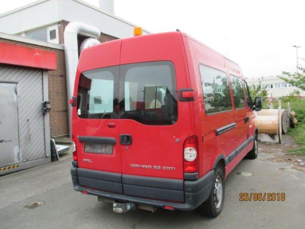 Used SOVAB (Opel) J 9 (Movano)  PKW geschlossen for Sale (Auction Premium) | NetBid Industrial Auctions