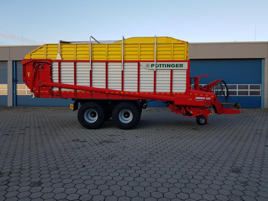 Pöttinger Jumbo 6010 D DLB Vagón cargador (ex HH-RM 655) N/S VBP00005490001284