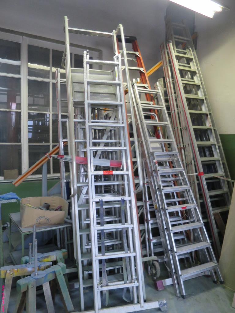 Escaleras plegables de aluminio