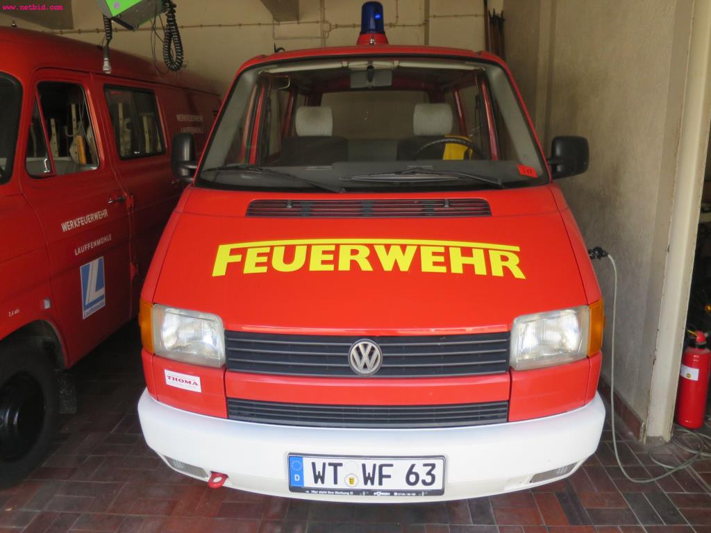 VW fire brigade personnel carrier vehicle