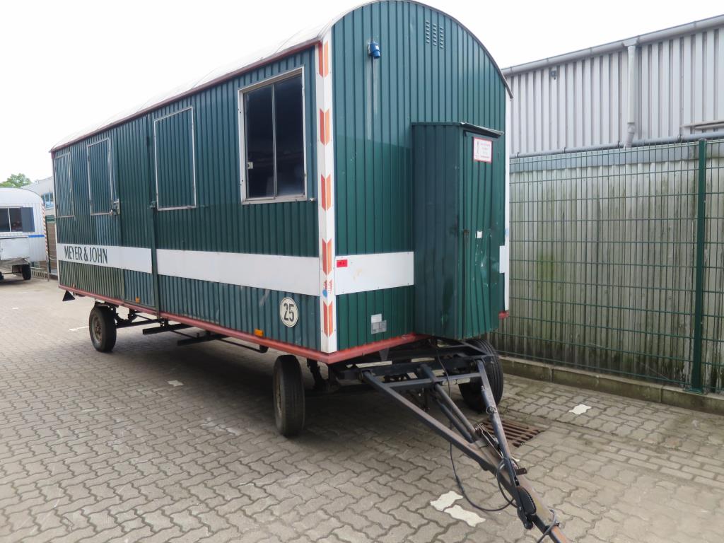 ALHO 2-axle construction trailer