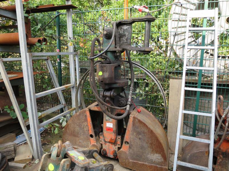 Used hydraulic 2-shell rotary gripper for Sale (Trading Premium) | NetBid Industrial Auctions