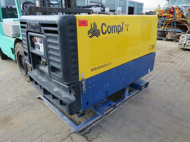 CompAir C 38 construction sites compressor