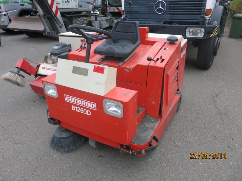 Used Gutbrod B 1260 D sweeper for Sale (Auction Premium) | NetBid Industrial Auctions