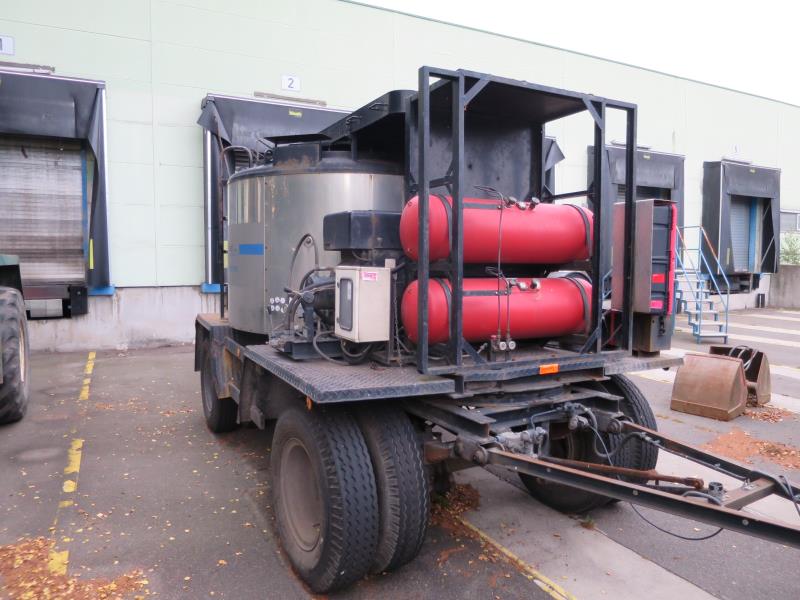 Used Nordheimer Baumaschinen GTA -10 asphalt trailer for Sale (Auction Premium) | NetBid Industrial Auctions