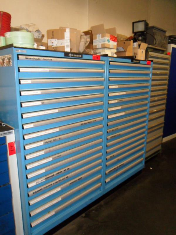 Used Lista 2 telescope drawer cabinets for Sale (Auction Premium) | NetBid Industrial Auctions