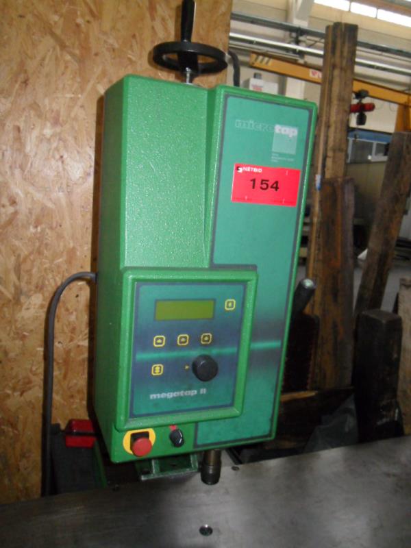 Used Microtap Megatap II-G8 threading machine for Sale (Auction Premium) | NetBid Industrial Auctions
