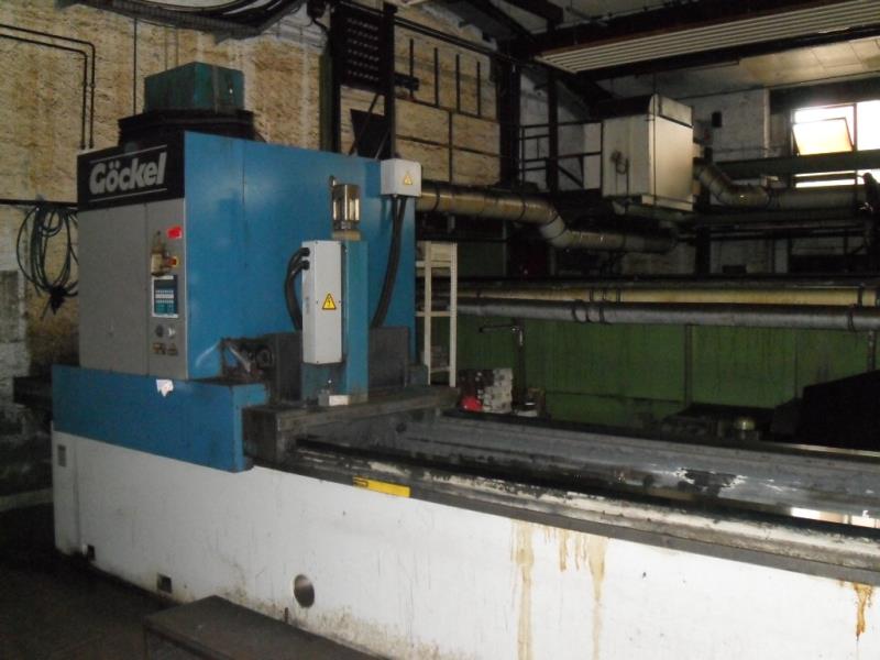 Used Göckel G100PL reciprocating table, grinding machine for Sale (Trading Premium) | NetBid Industrial Auctions