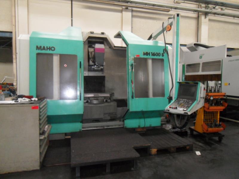 Used Maho MH 1600 S universal machining center for Sale (Trading Premium) | NetBid Industrial Auctions