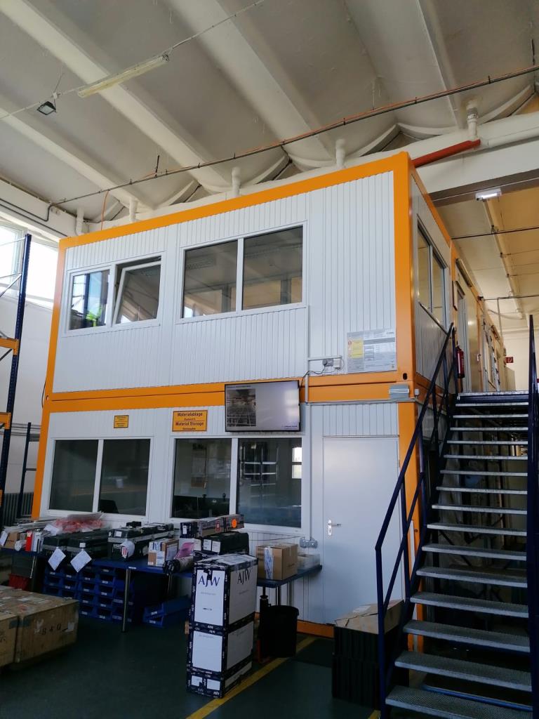 CONVARIO Office container facility 2-storey, fully equipped (for indoor use only)
