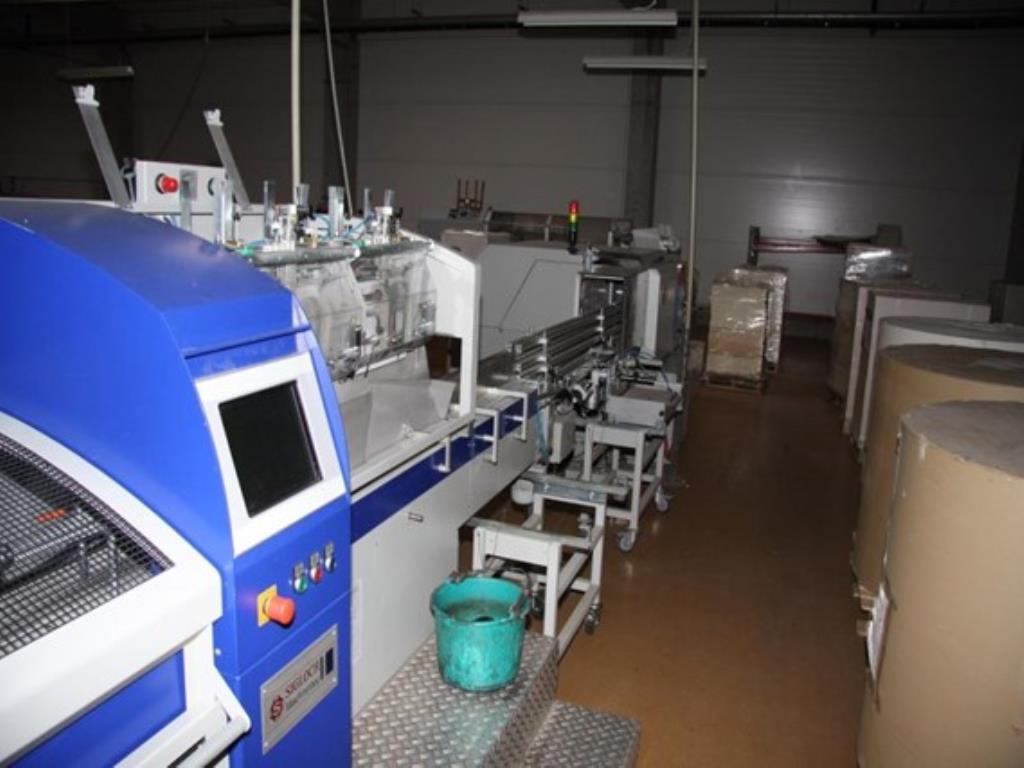 used book block production line, platesetter CTP