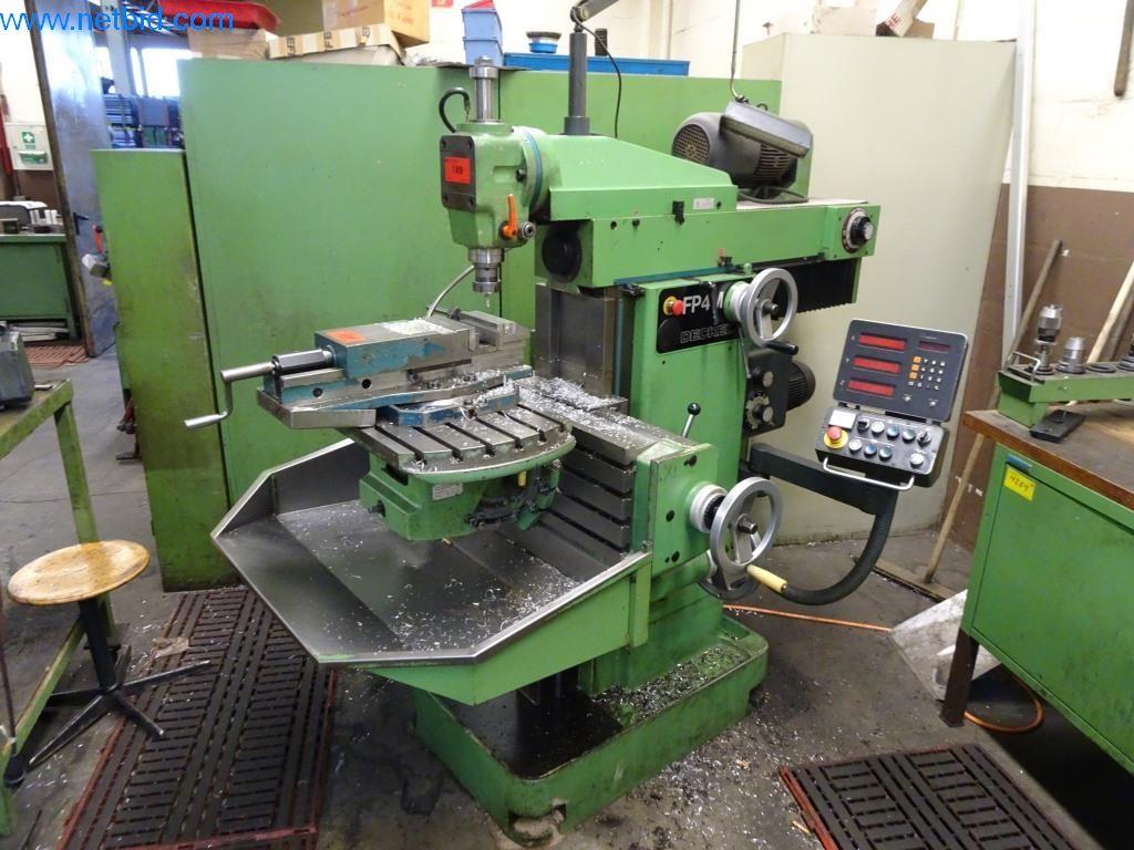 Deckel FP 4 M universal drilling and milling machine