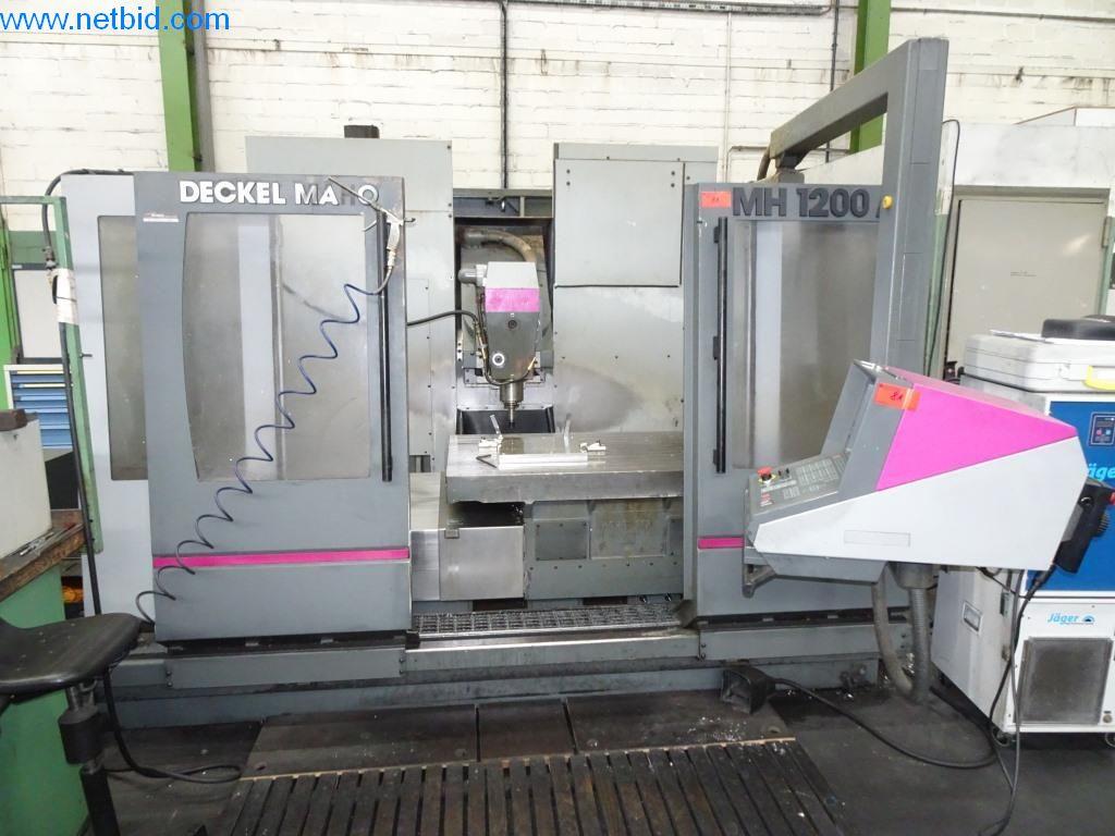 Maho MH 1200 M CNC milling machine
