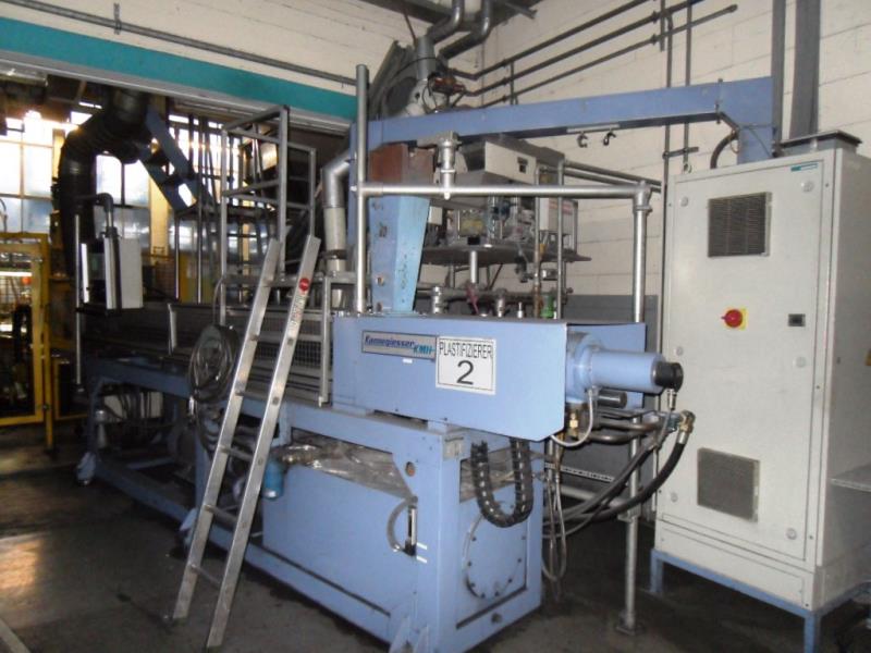 Used Kannegießer KMH 150 S Plastic extruder for Sale (Trading Premium) | NetBid Industrial Auctions