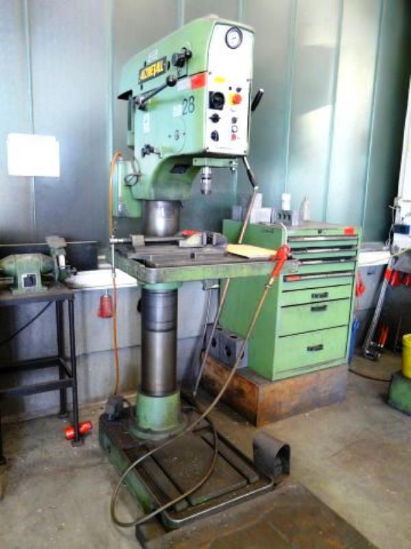 Used Alzmetall AB 45/S column drilling machine for Sale (Auction Premium) | NetBid Industrial Auctions