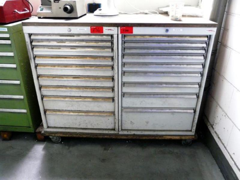 Used 3 telescope drawer cabinet for Sale (Auction Premium) | NetBid Industrial Auctions