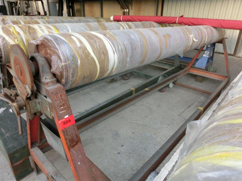 Used 25 rolls of fabric (A frames) for Sale (Auction Premium) | NetBid Industrial Auctions