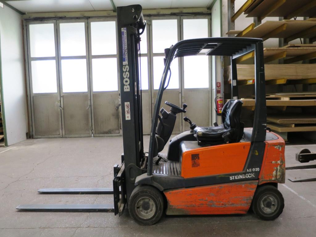 Used Steinbock Boss KE-D 20-66 NP MK VII B-1 Electric forklift truck for Sale (Auction Premium) | NetBid Industrial Auctions