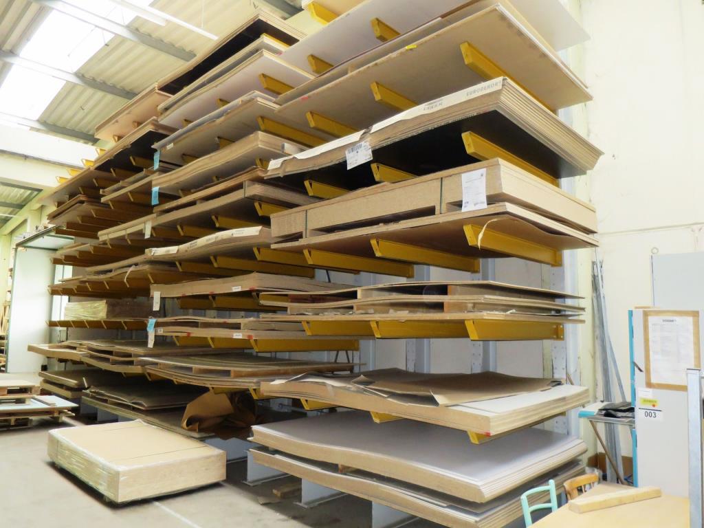 Used Fischer Cantilever racking system for Sale (Auction Premium) | NetBid Industrial Auctions
