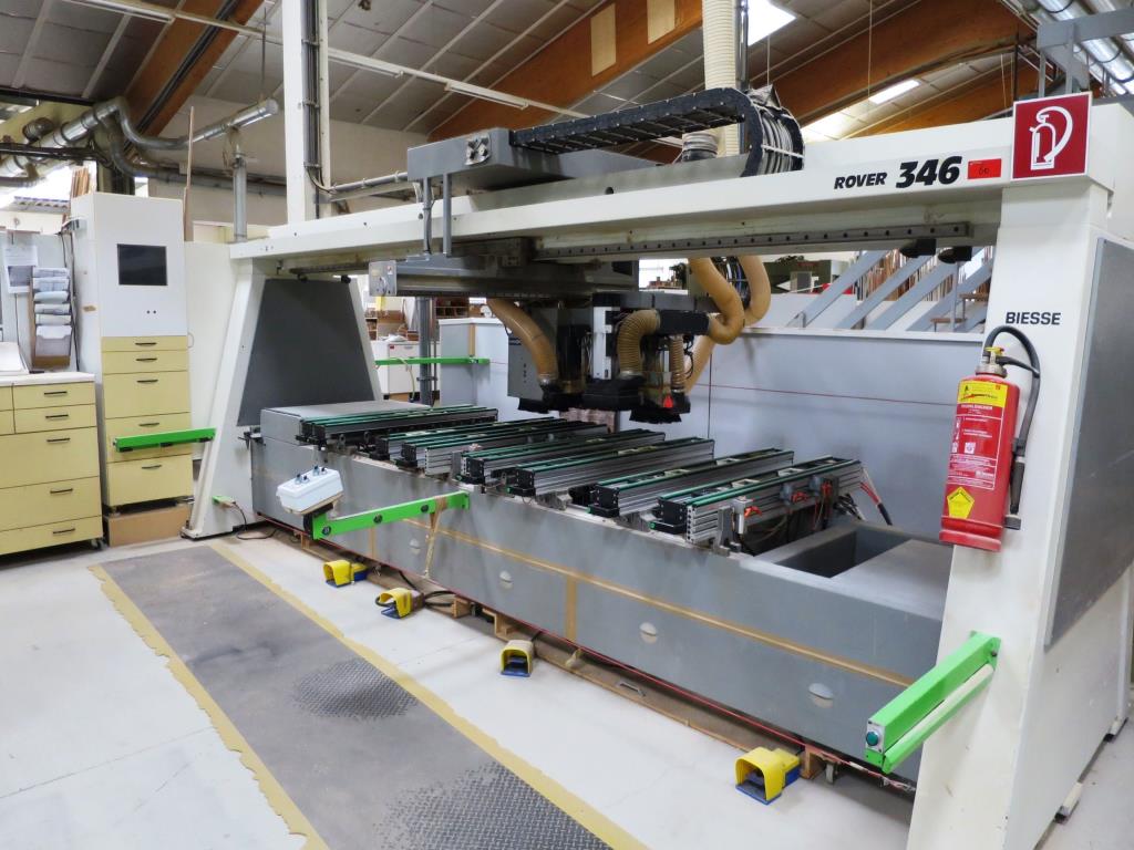 Used Biesse Rover 346 CNC machining center for Sale (Trading Standard) | NetBid Industrial Auctions