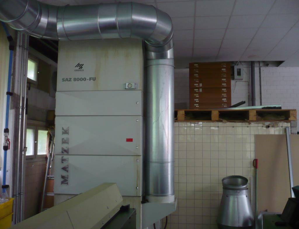 Matzek SAZ 8000-FU Central extraction/filter system