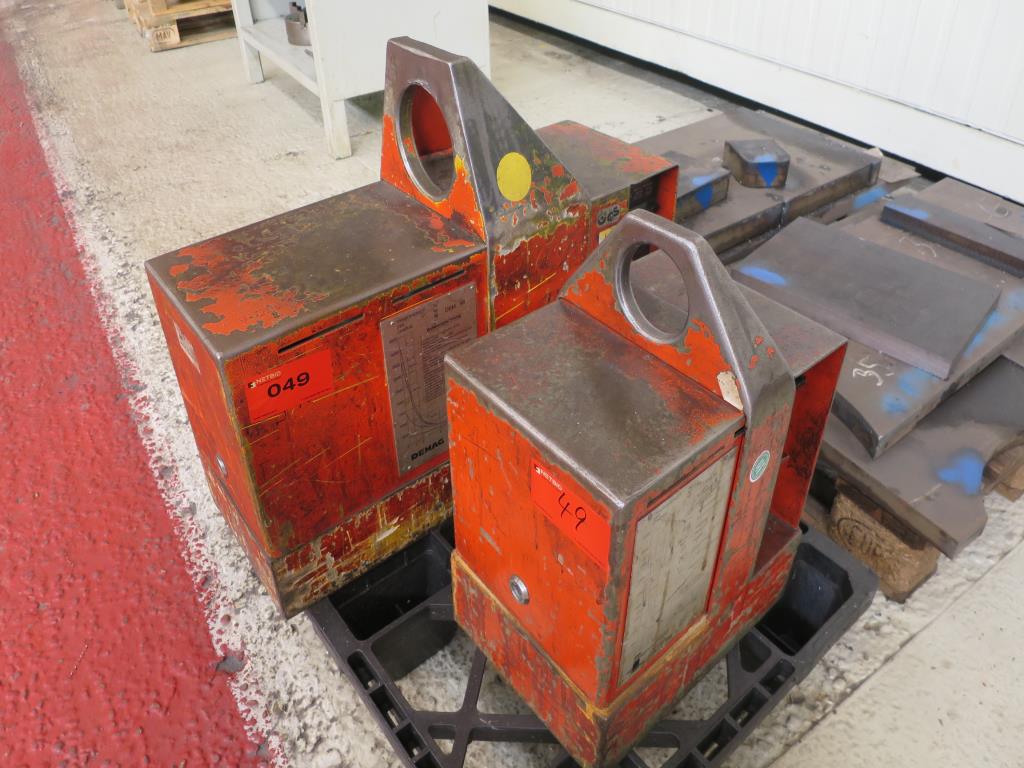 Used Demag DBM 68 bzw. DBM 34 2 Lifting magnets for Sale (Auction Premium) | NetBid Industrial Auctions