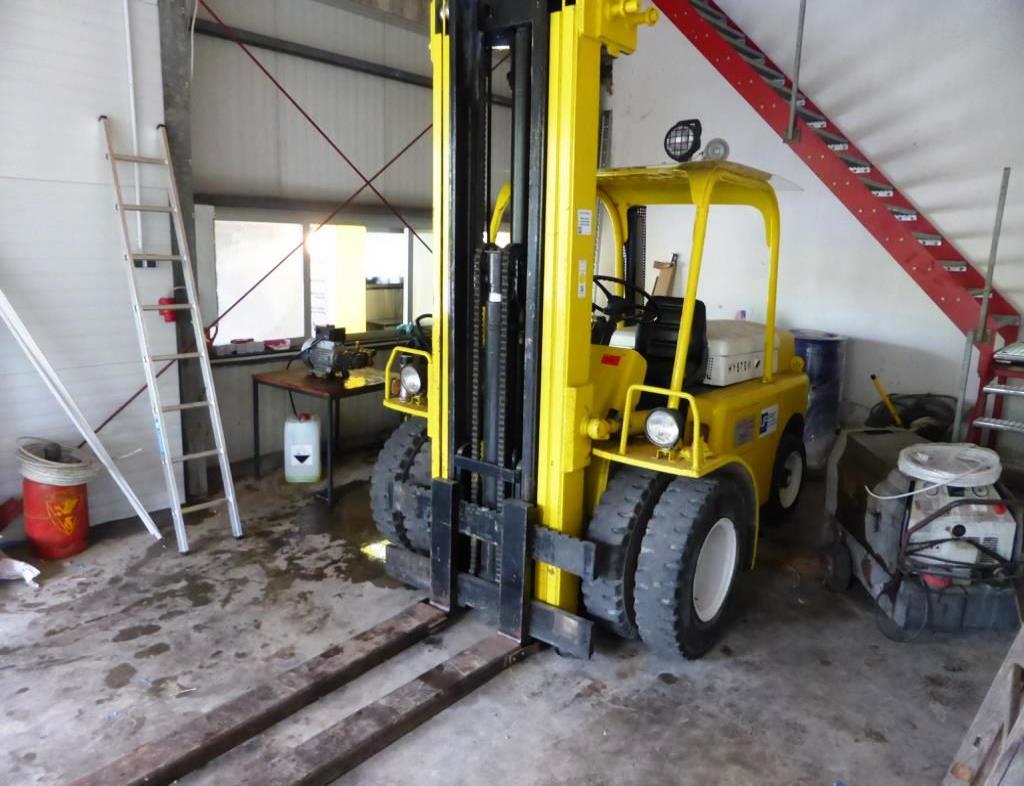 Used Hyster Diesel forklift truck for Sale (Auction Premium) | NetBid Industrial Auctions