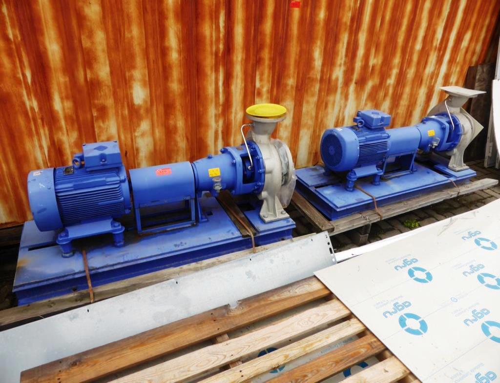 Used KSB II 2G T1-T5 2 Feed pumps for Sale (Trading Premium) | NetBid Industrial Auctions