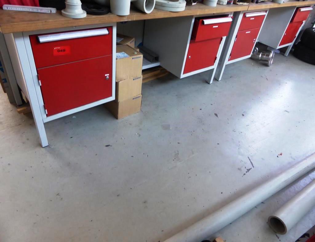 Used 5 Workbenches for Sale (Auction Premium) | NetBid Industrial Auctions