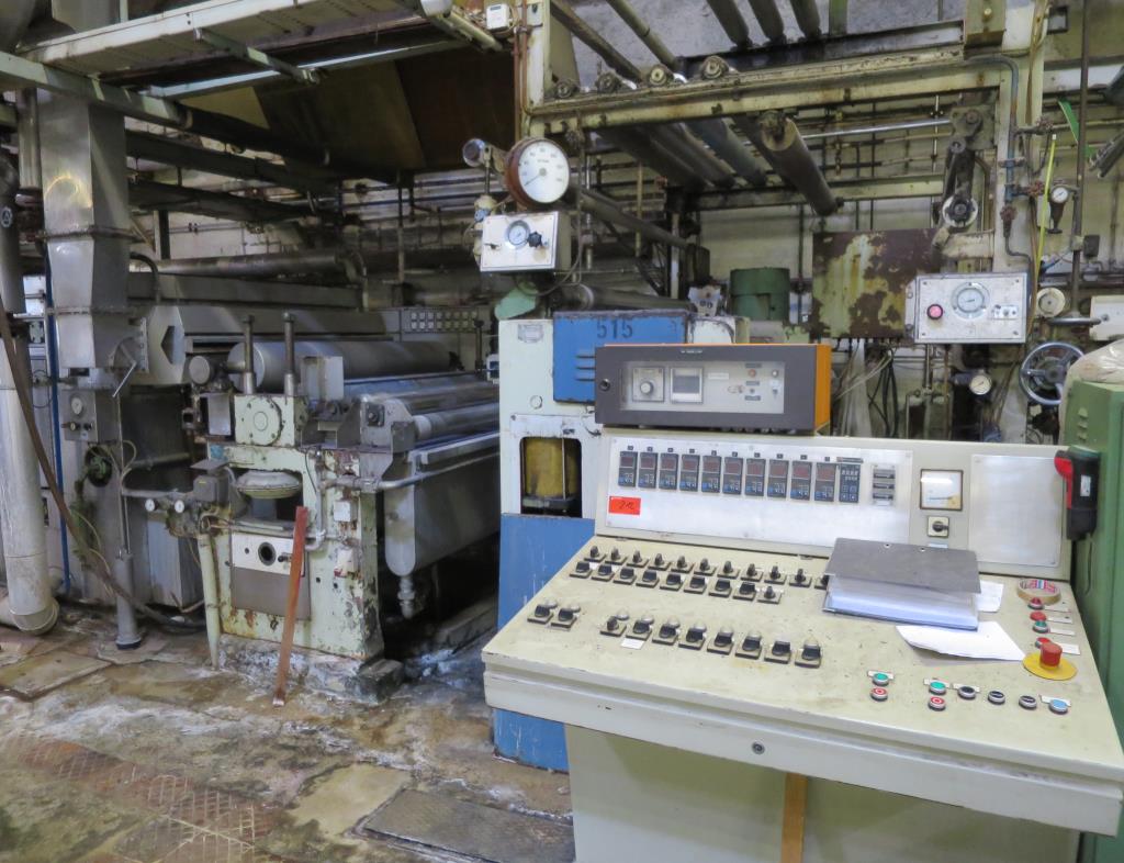 Used Brugman Holland pad steam dyeing machine for Sale (Auction Premium) | NetBid Industrial Auctions