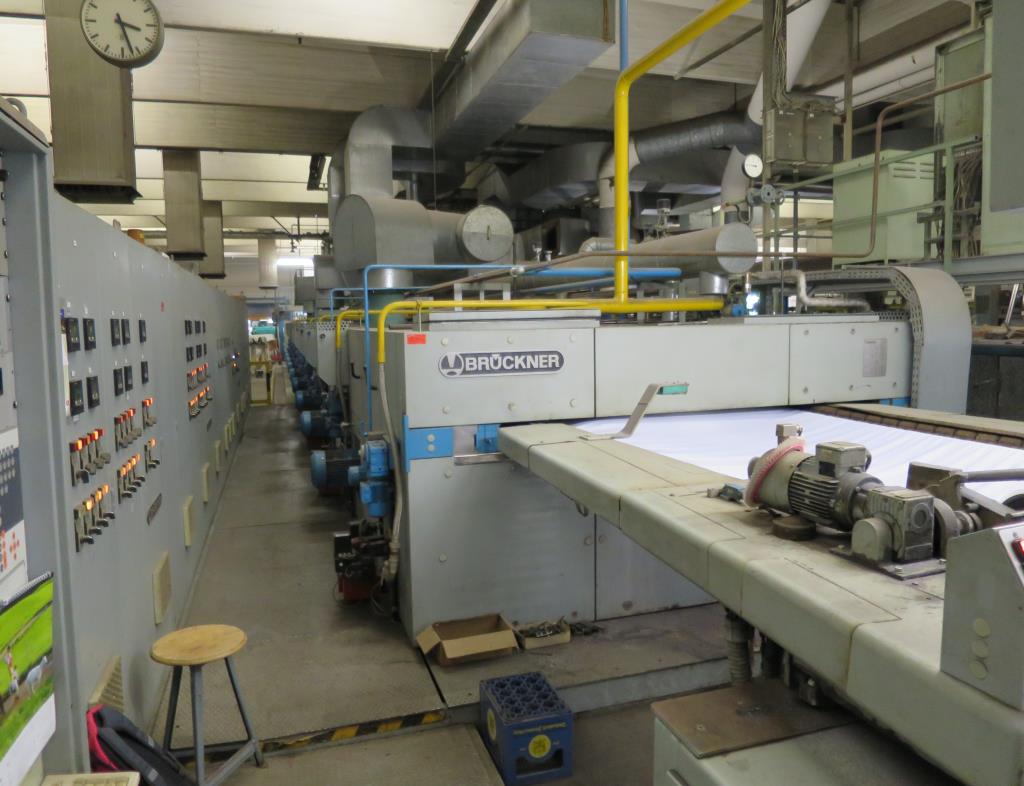 Used Brückner horizontal chain warp drying stenter (5) for Sale (Auction Premium) | NetBid Industrial Auctions