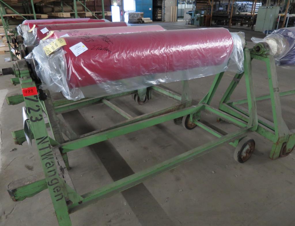 Used 20 fabric roll racks for Sale (Auction Premium) | NetBid Industrial Auctions