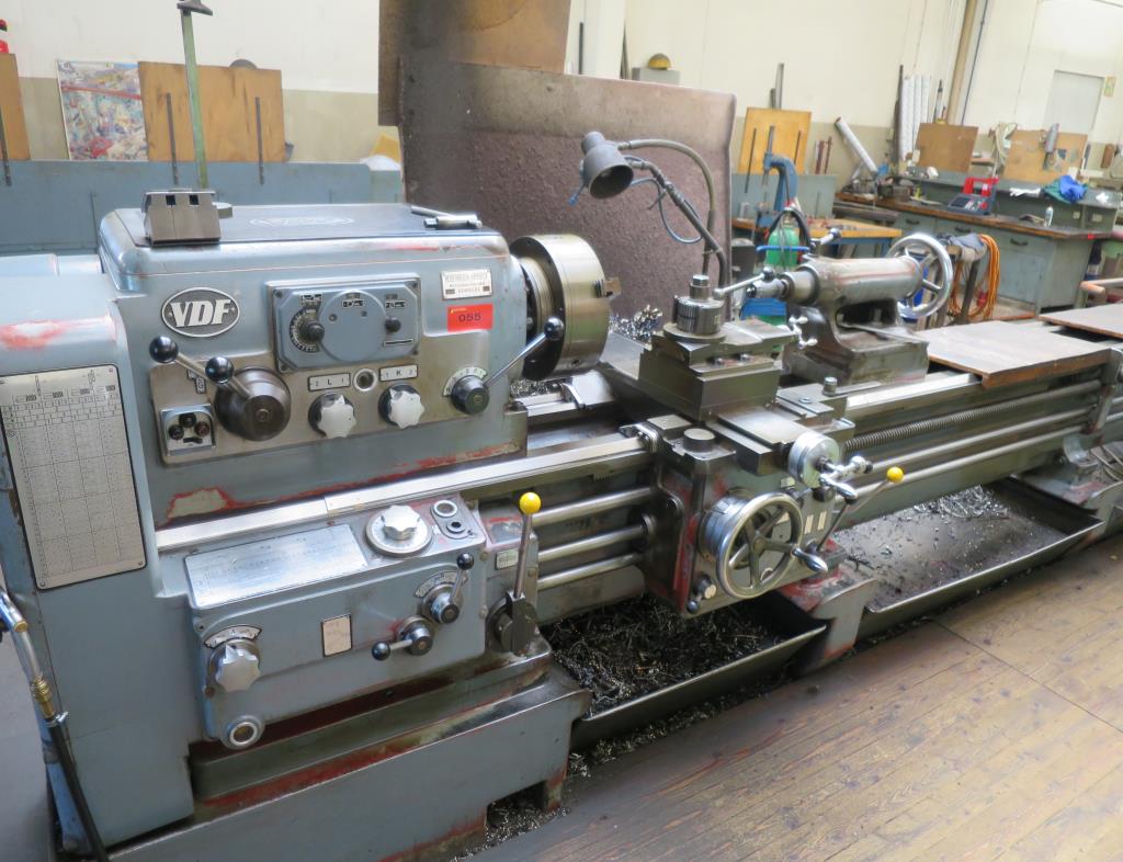 Used VDF Heidenreich + Harbeck E 3 H sliding and screw cutting lathe for Sale (Auction Premium) | NetBid Industrial Auctions