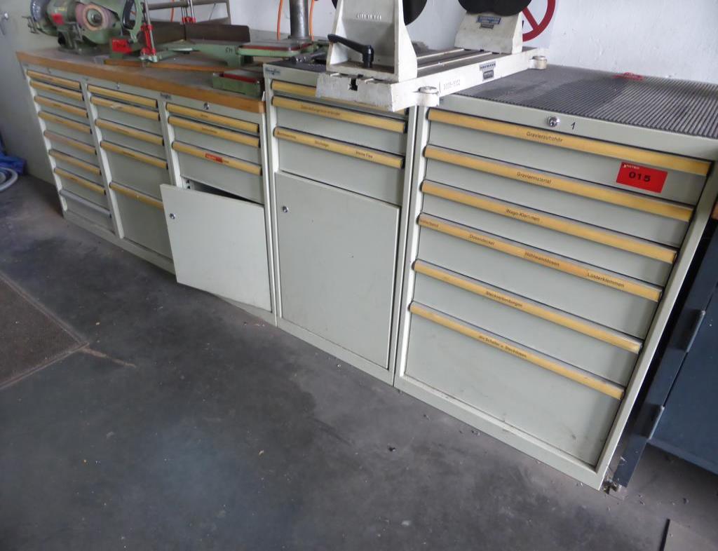 Used Lista 5 telescopic drawer cabinets for Sale (Auction Premium) | NetBid Industrial Auctions