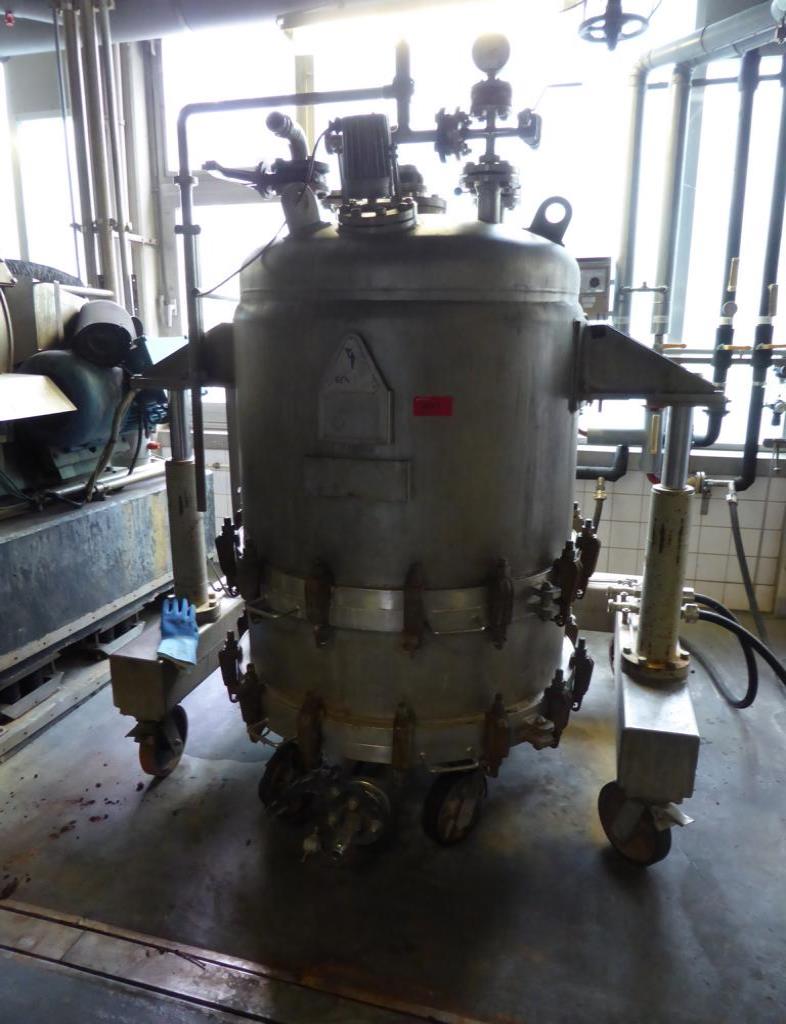 Used Schenk ESF 1000/960 Mobile stainless steel pressure filter for Sale (Trading Premium) | NetBid Industrial Auctions