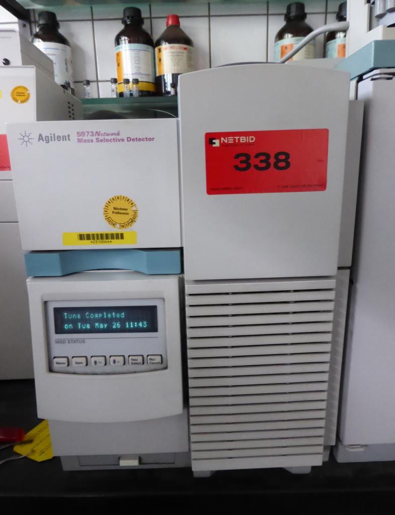 Used Agilent 5973 Mass Selective Detector Analyzer for Sale (Auction Premium) | NetBid Industrial Auctions