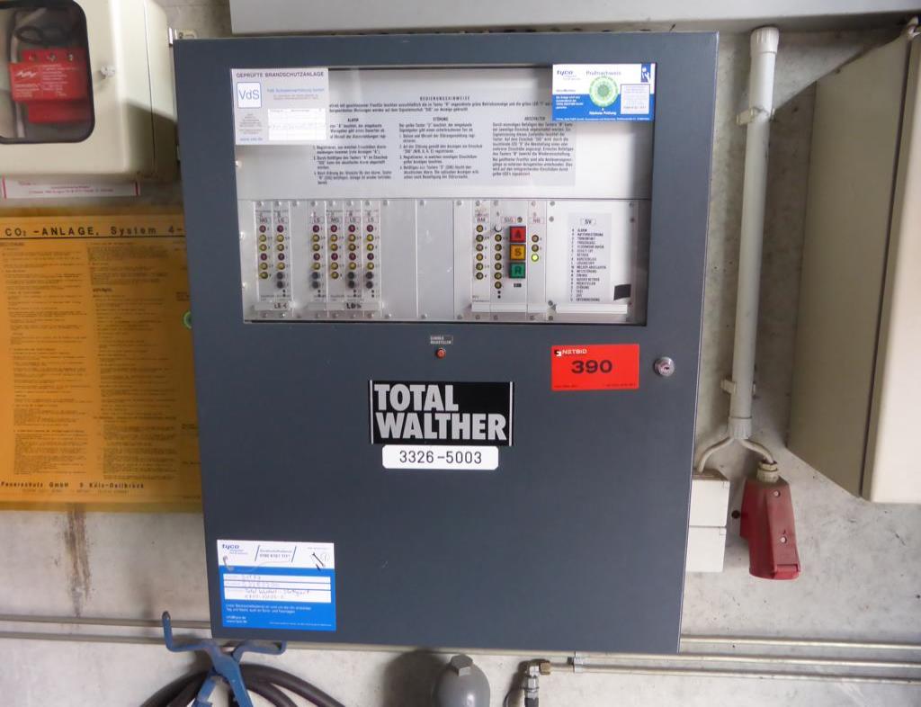 Total/Walter CO2 extinguishing system