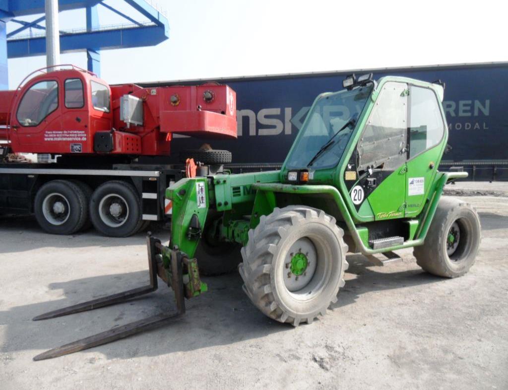 Used Merlo P28.7 KT Telescopic forklift for Sale (Trading Premium) | NetBid Industrial Auctions