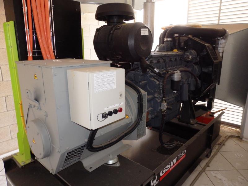 Used Prama GSW 195 Auxiliary generating set for Sale (Auction Premium) | NetBid Industrial Auctions