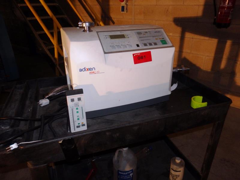 Used ADIXEN ASM 142 Helium Leak Detector for Sale (Auction Premium) | NetBid Industrial Auctions