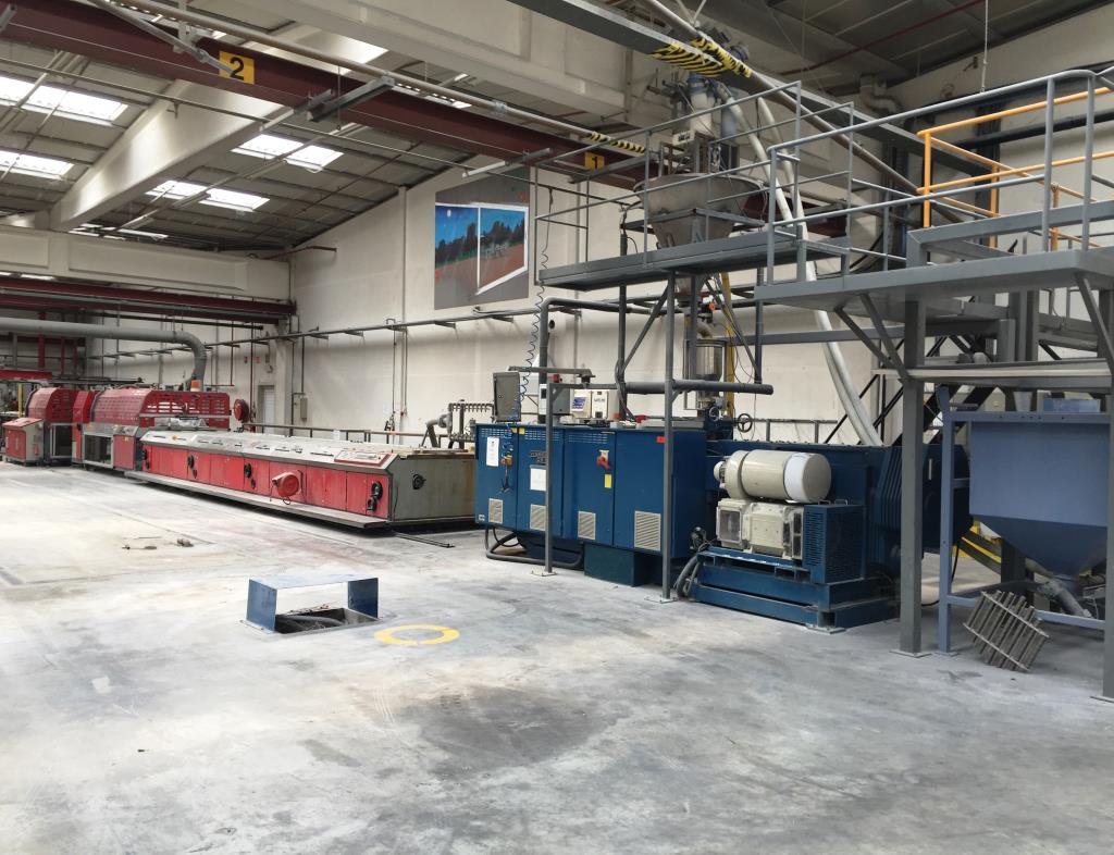 Used extrusion line (Line 1) for Sale (Auction Premium) | NetBid Industrial Auctions