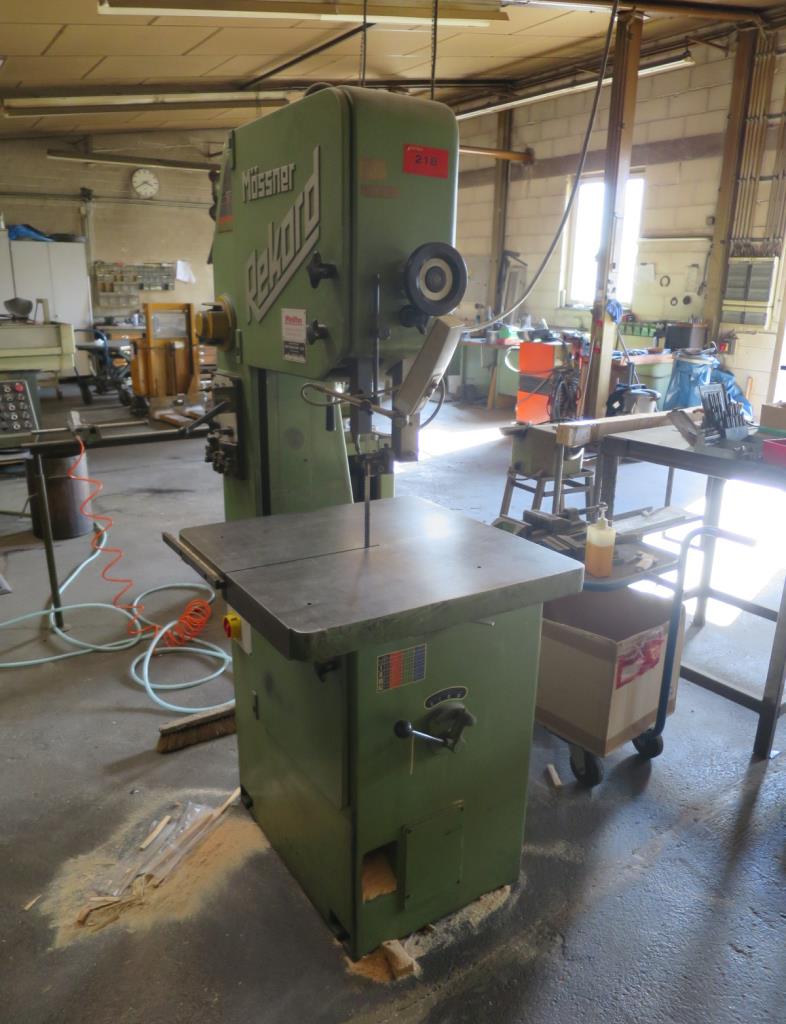 Used Mössner Record SM420 Bandsaw for Sale (Auction Premium) | NetBid Industrial Auctions