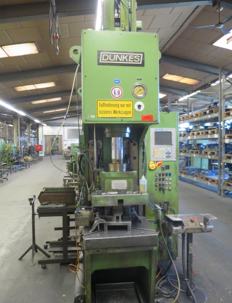 Used Dunkes HZS40 C-frame hydraulic press for Sale (Auction Premium) | NetBid Industrial Auctions