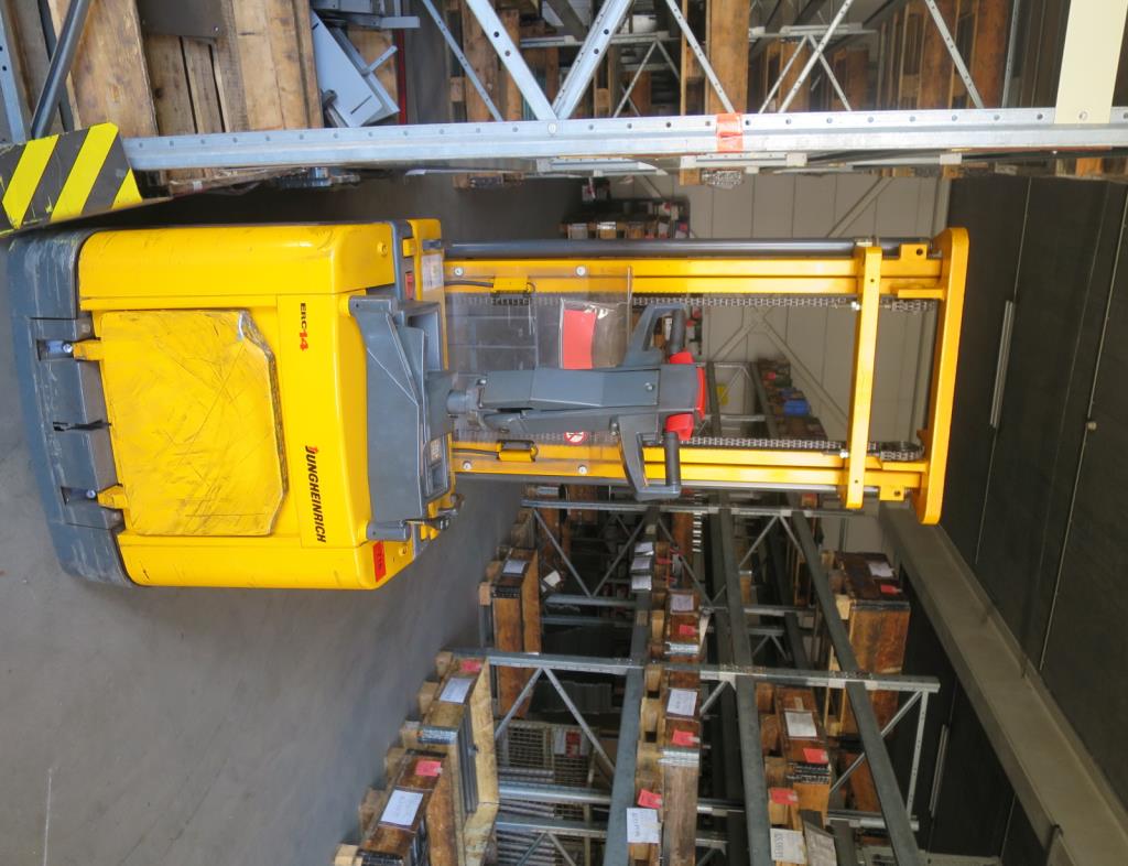 Used Jungheinrich ERC 14 Electric pedestrian stacker (44) for Sale (Auction Premium) | NetBid Industrial Auctions